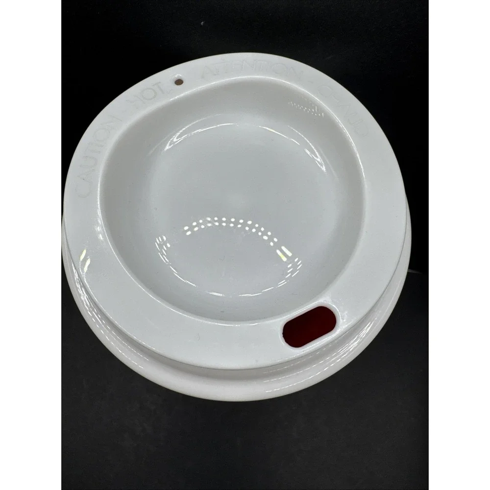 Starbucks 25 Years Red Holiday Reusable Coffee Tea Plastic Cup with Lid 16oz -A5